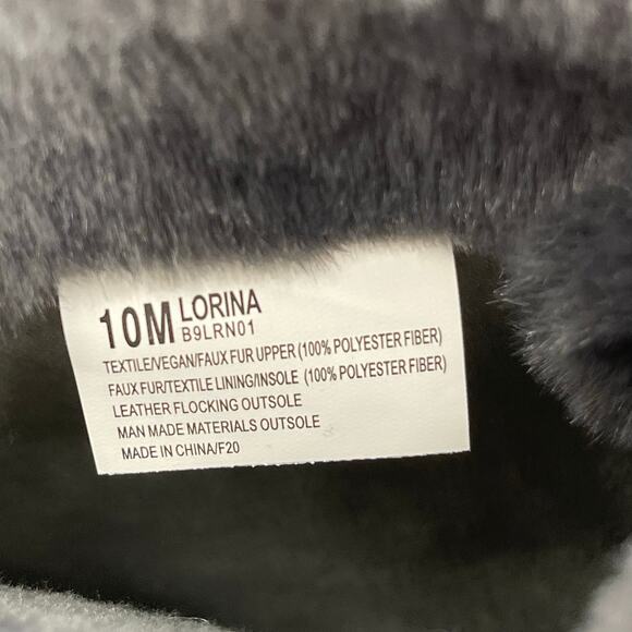 JBU JAMBU & CO Lorina Boots Size 10 Faux Fur Black Waterproof Memory Foam NWT - Picture 11 of 14